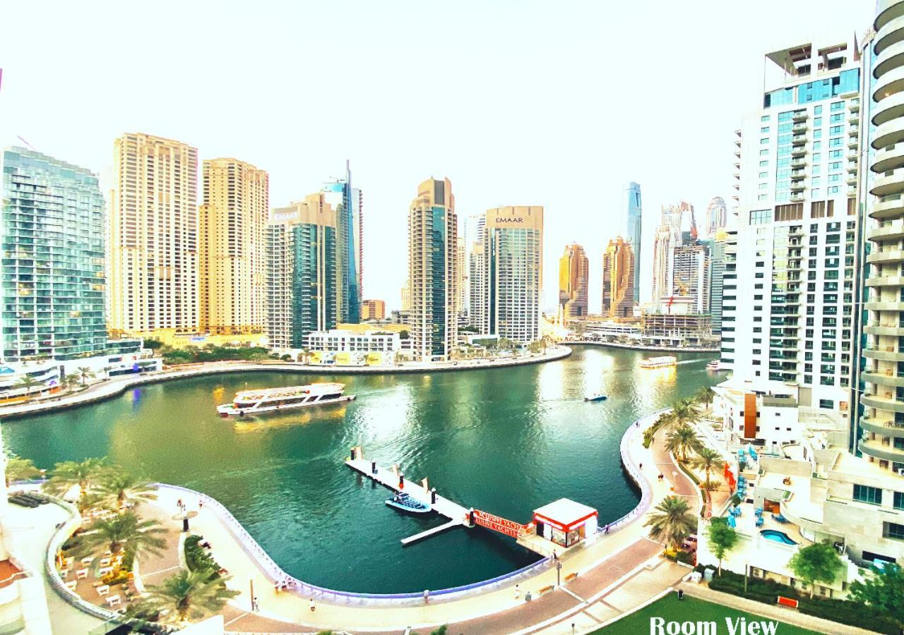 Full Sea View With Balcony - Studio Apartment - 10 Min To Jbr - Dubai Ngoại thất bức ảnh